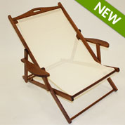 chilienne extra large avec accoudoirs - ecru